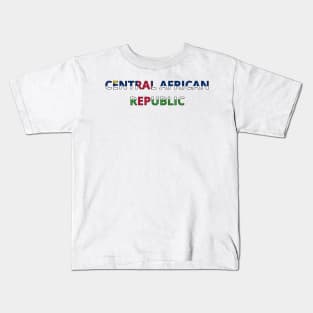 Drapeau  Central African Republic Kids T-Shirt